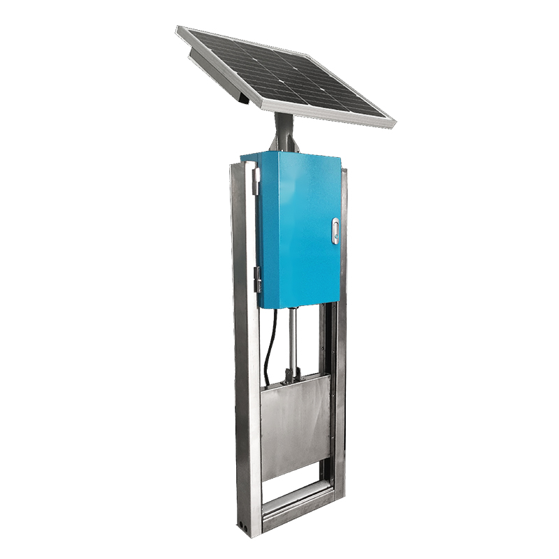 智能测控一体化闸门槽闸智慧农业农田稻田灌溉太阳能远程控制水闸